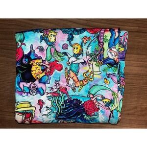 Millie Rose Bamboo Disney Little Mermaid Under the‎ Sea Pillowcase NWOT